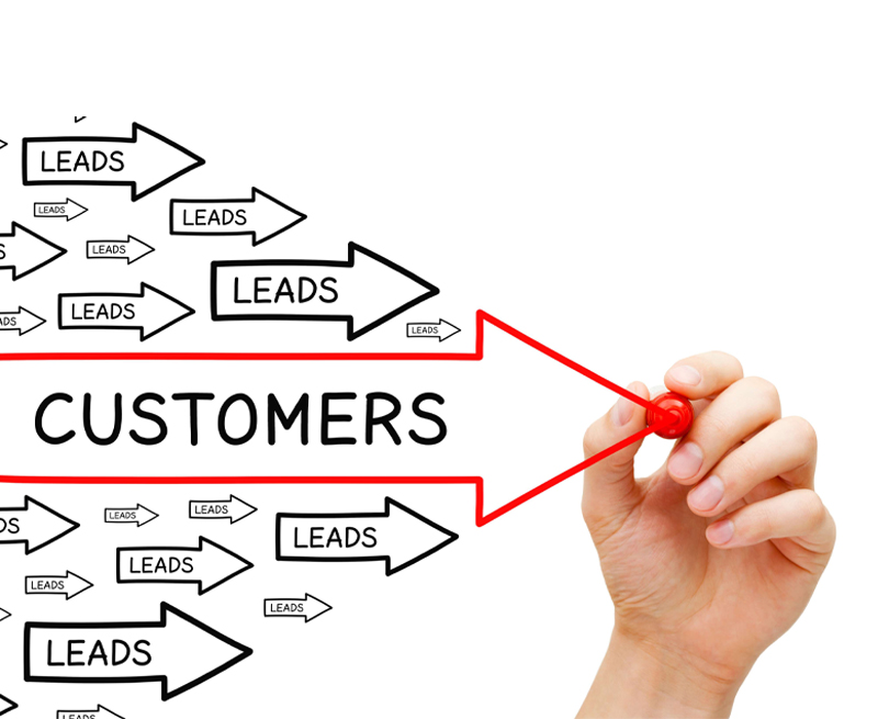 CRM software dashboard used to implement lead follow-up strategies