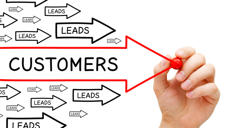 CRM software dashboard used to implement lead follow-up strategies