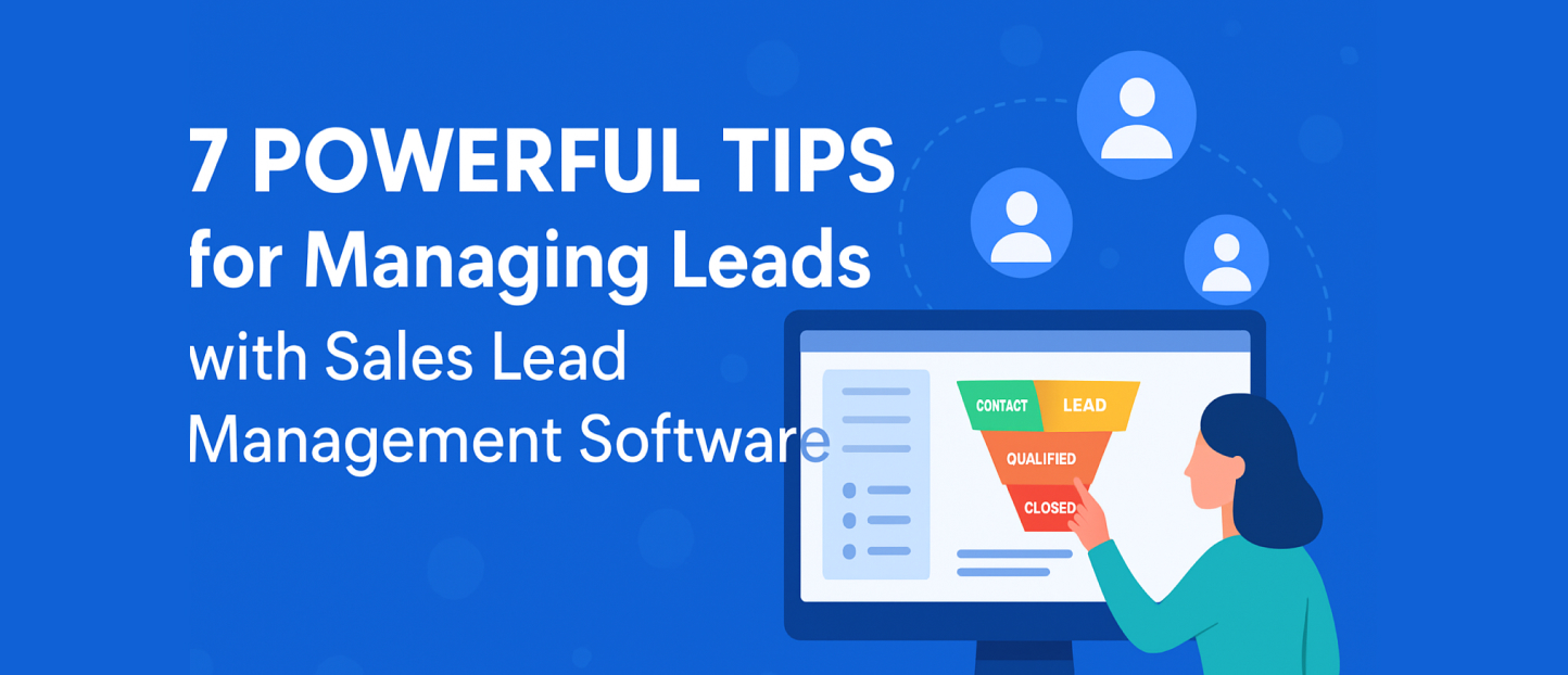 lead management tips to boost sales using sales lead management software