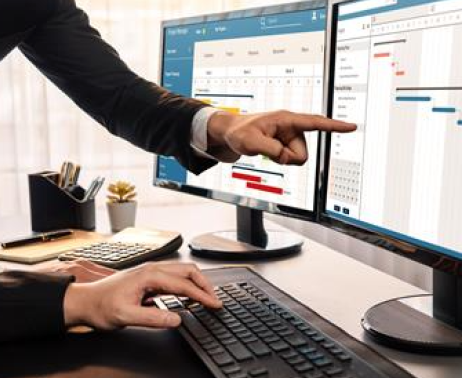 Illustration of CRM automation process streamlining sales team workflow