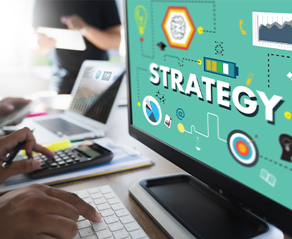 Sales and marketing teams collaborating using CRM software