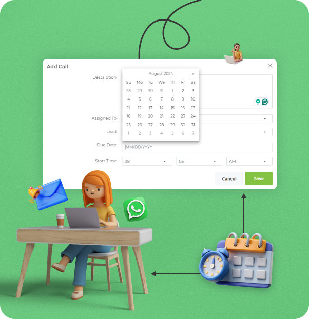 Automate scheduling with WorkPex for efficient lead management