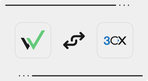 3CX integration for call management