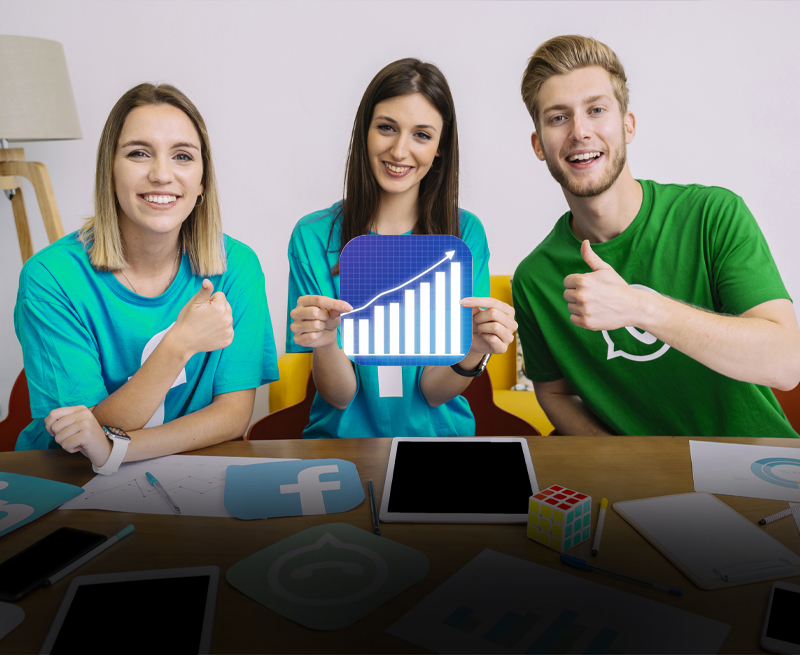 Chart showing Effective Social Media Sales Strategies in 2025