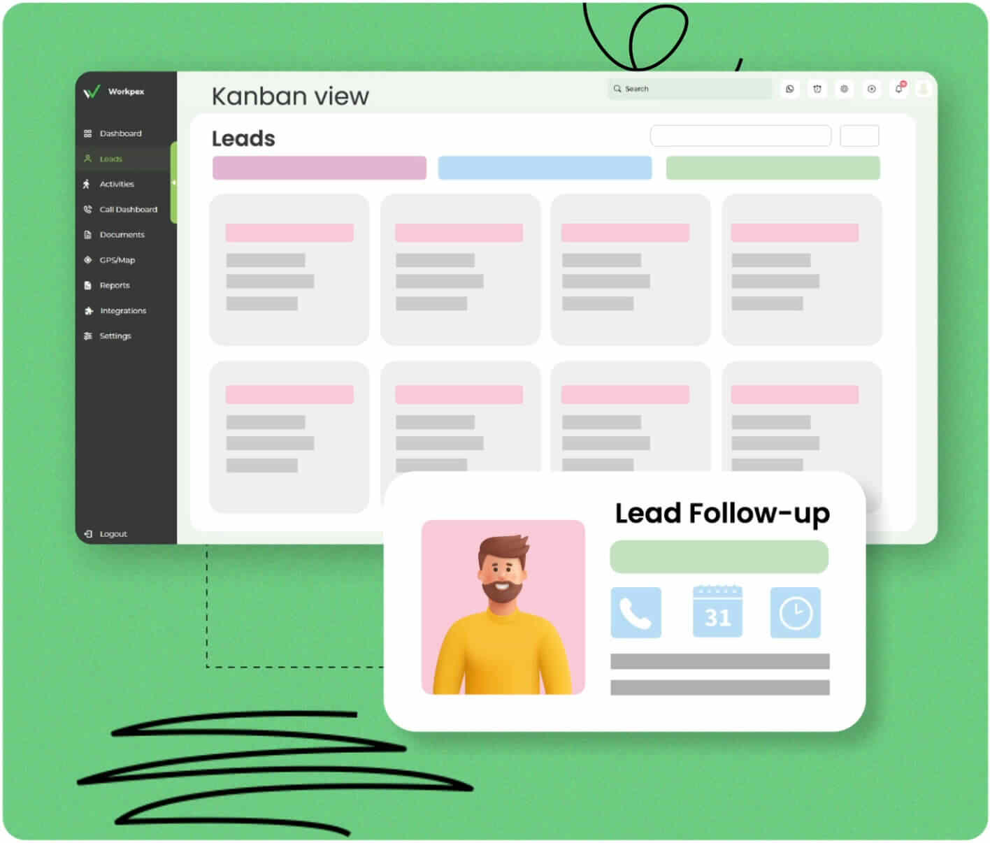 Workpex Tool kit for Lead Follow-up